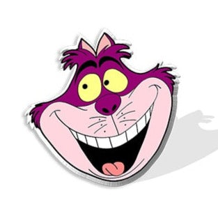 Cheshire cat pin - 2