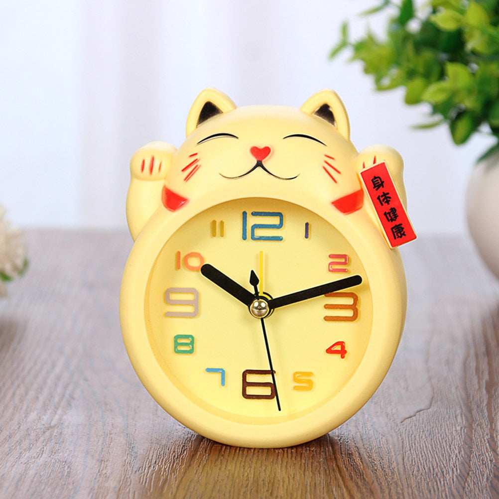 Chinese Cat Clock