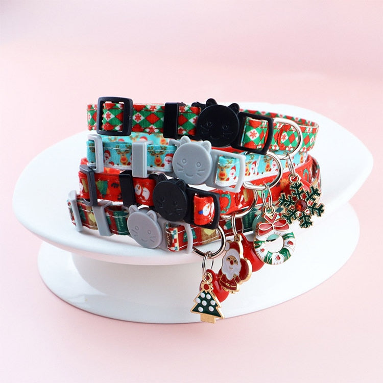 Christmas Cat Collars - Cat collars