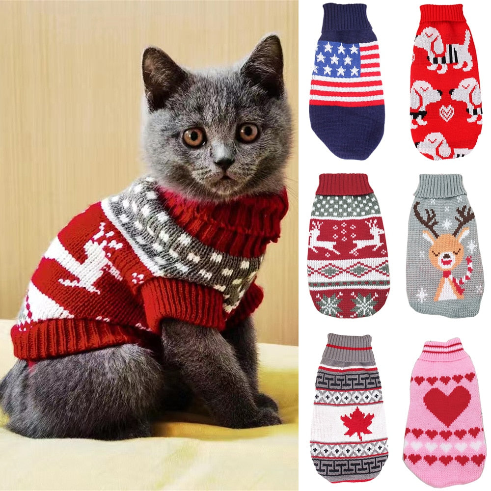 Christmas Clothes for Cats - Clothes for cats