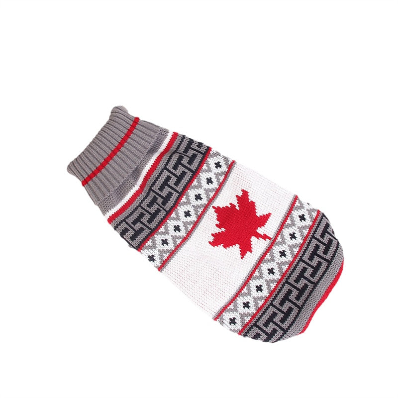 Christmas Clothes for Cats - Canadian Flag / 6 - Clothes for