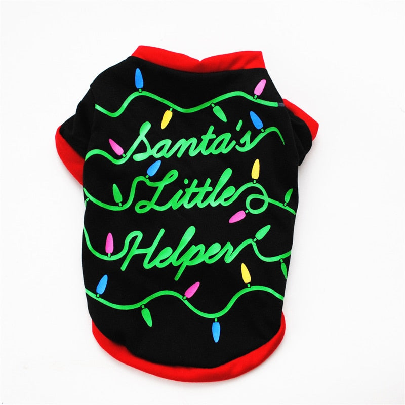 Christmas Shirts for Cats - Black / XS - Shirts for Cats