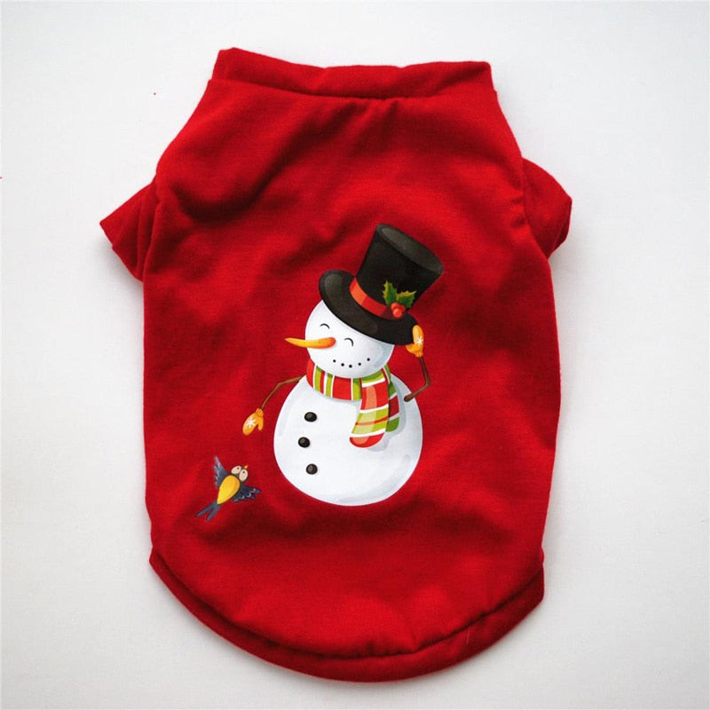 Christmas Shirts for Cats - Red / XS - Shirts for Cats