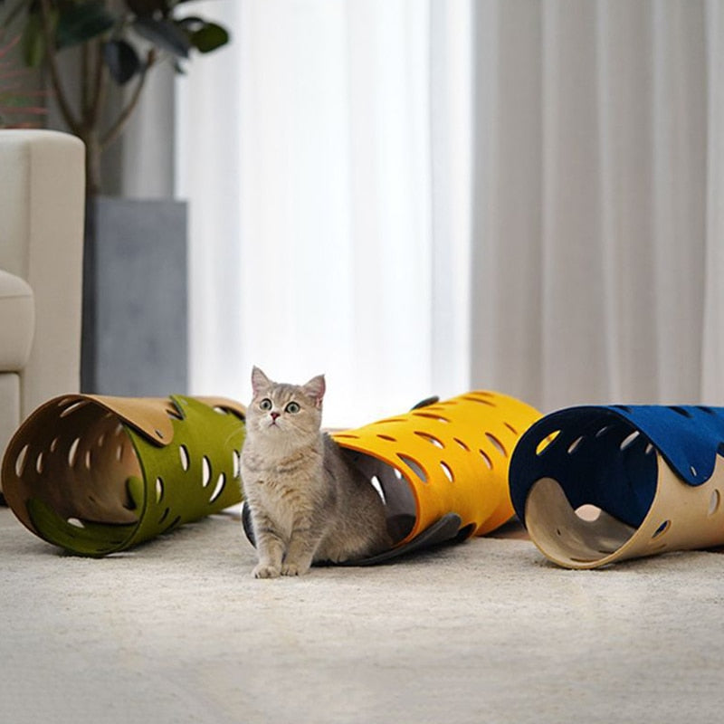 Collapsable Tunnel Cat Toy - Cat Toys