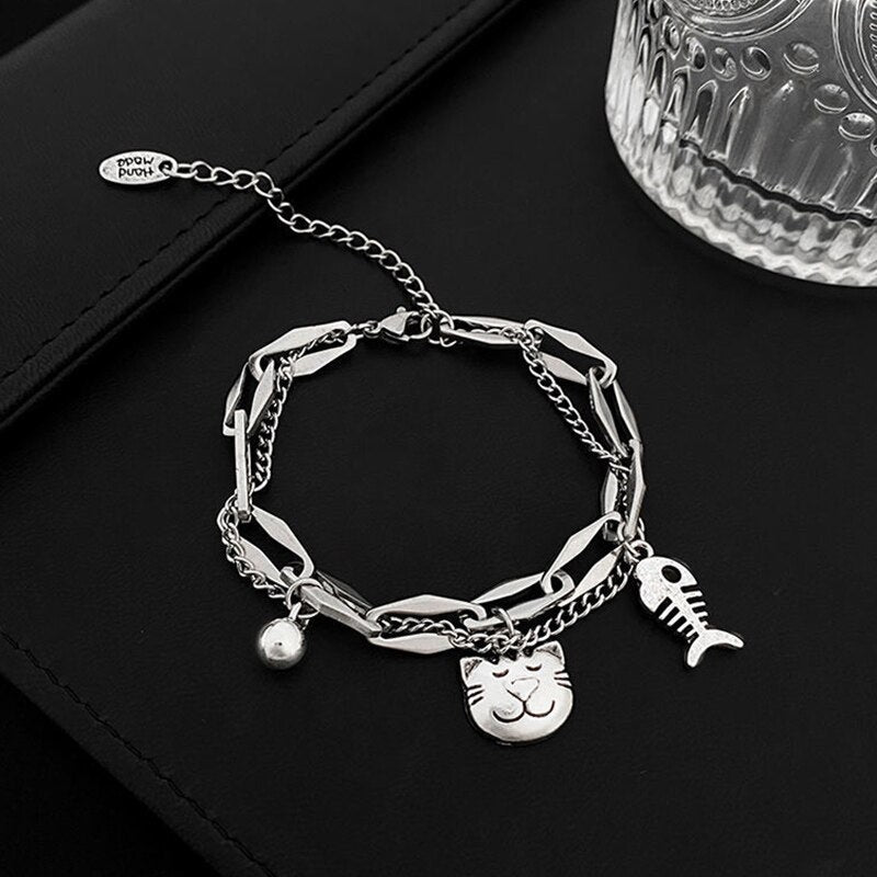 Cool Cat Bracelet - Cat bracelet