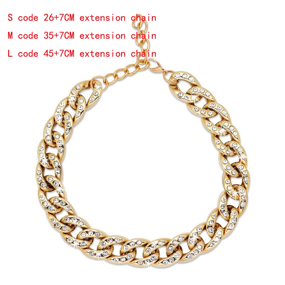 Cool Cat Collars - Gold White / S - Cat collars