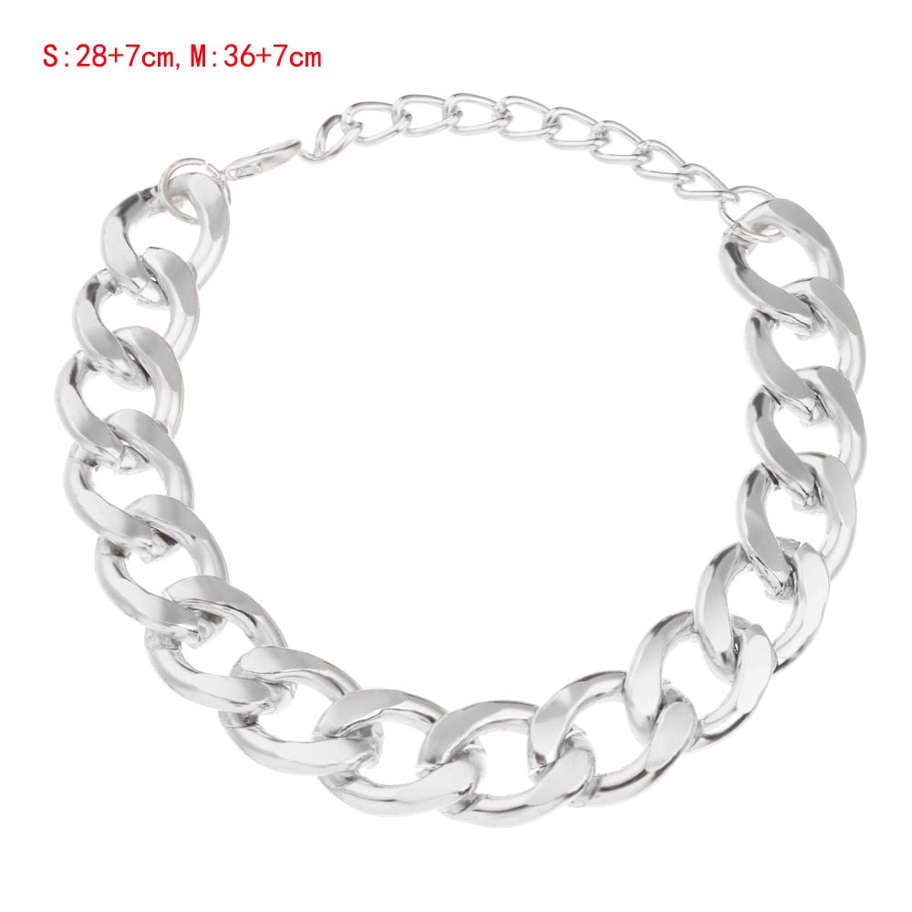 Cool Cat Collars - Silver / S - Cat collars