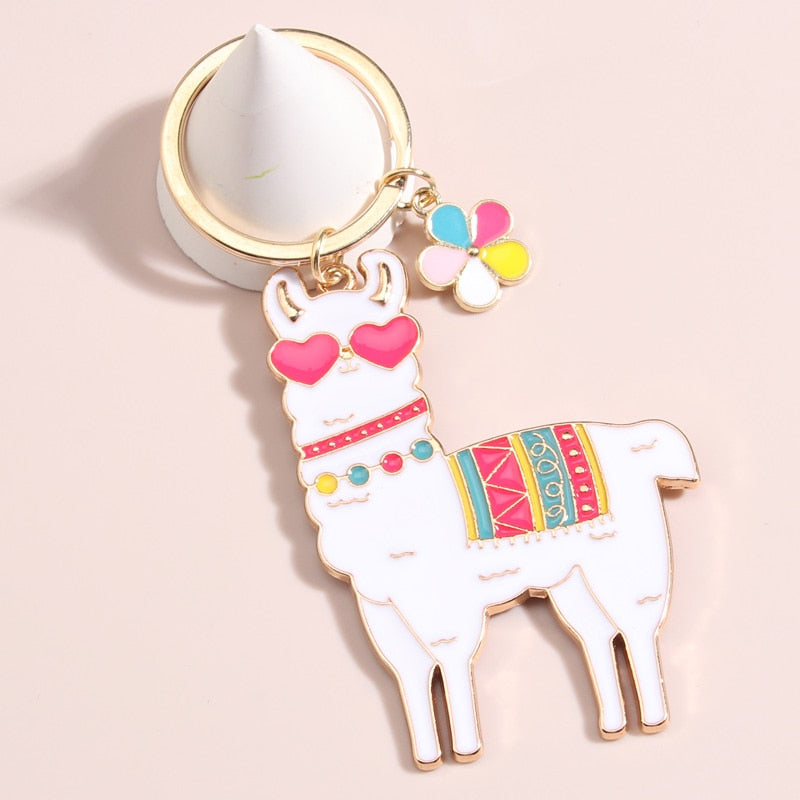 Cool Cat Keychain - Gold - Cat Keychains