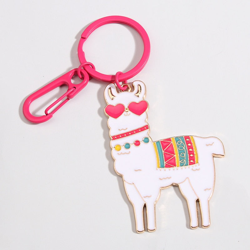 Cool Cat Keychain - Pink - Cat Keychains
