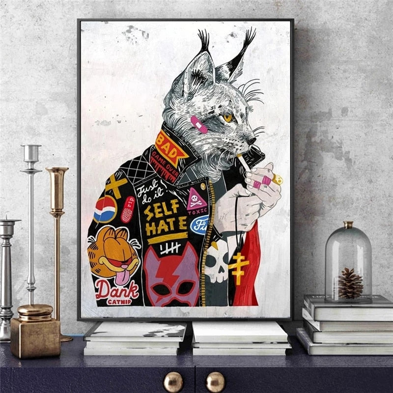 Cool Cat Painting