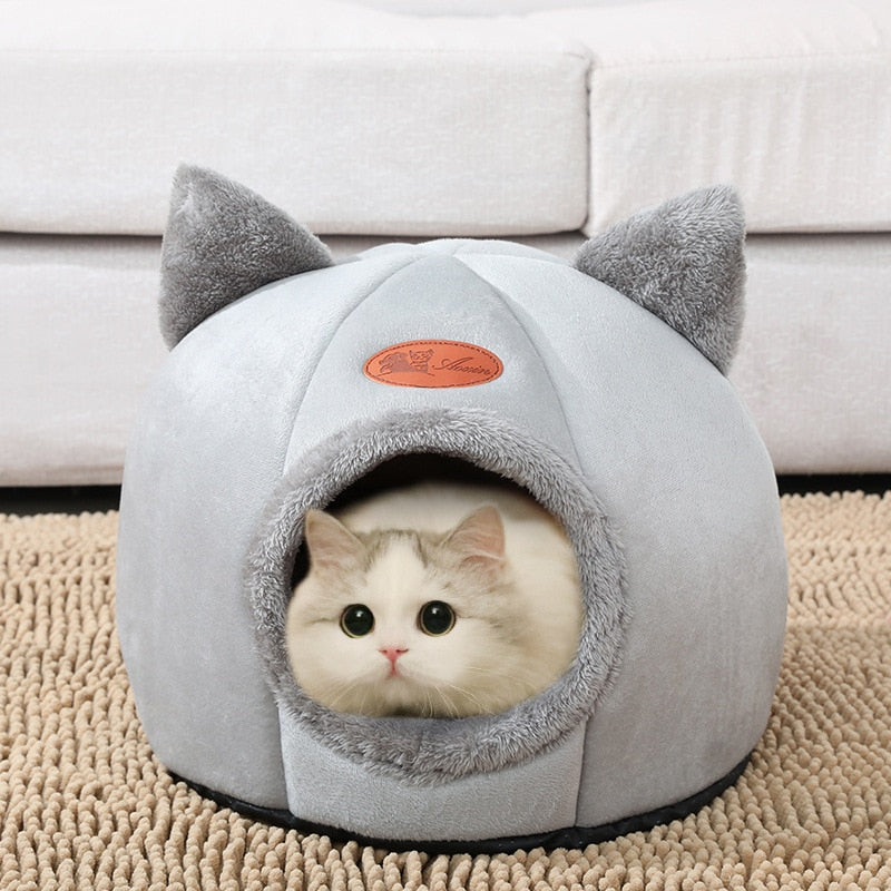 Covered Cat Bed