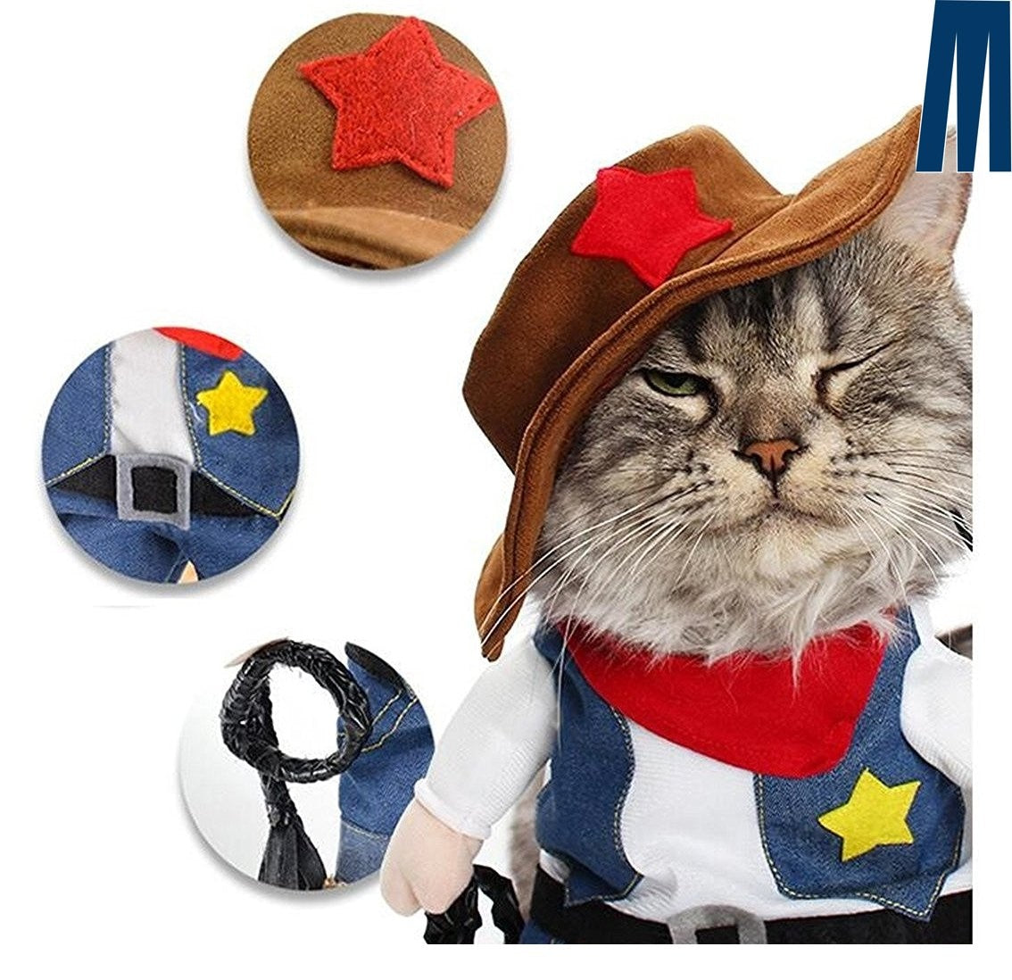 Cowboy Costume for Cats