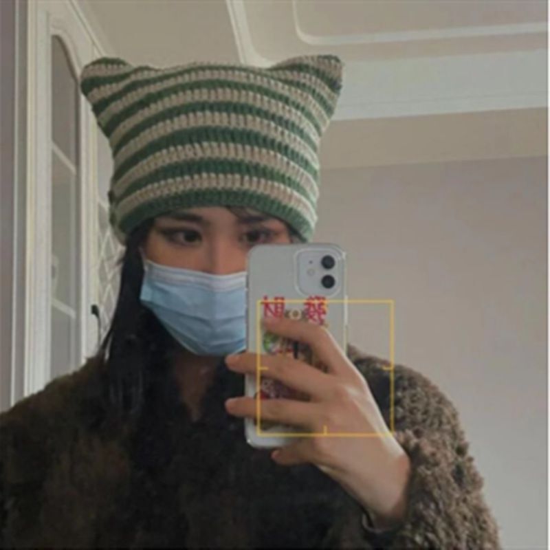 Crochet Beanie Cat Ears - Cat beanie