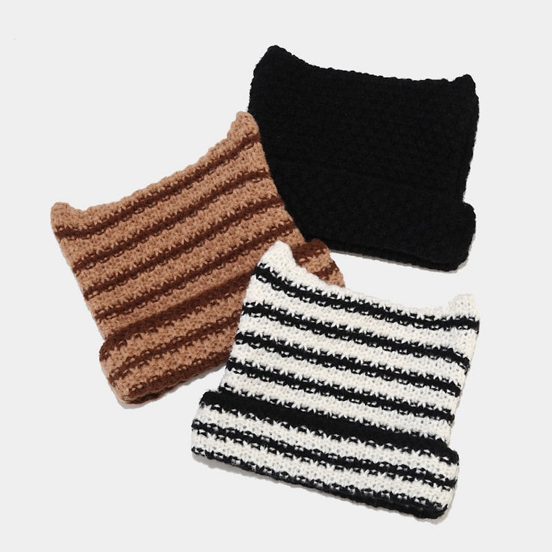 Crochet Beanie Cat Ears - Cat beanie
