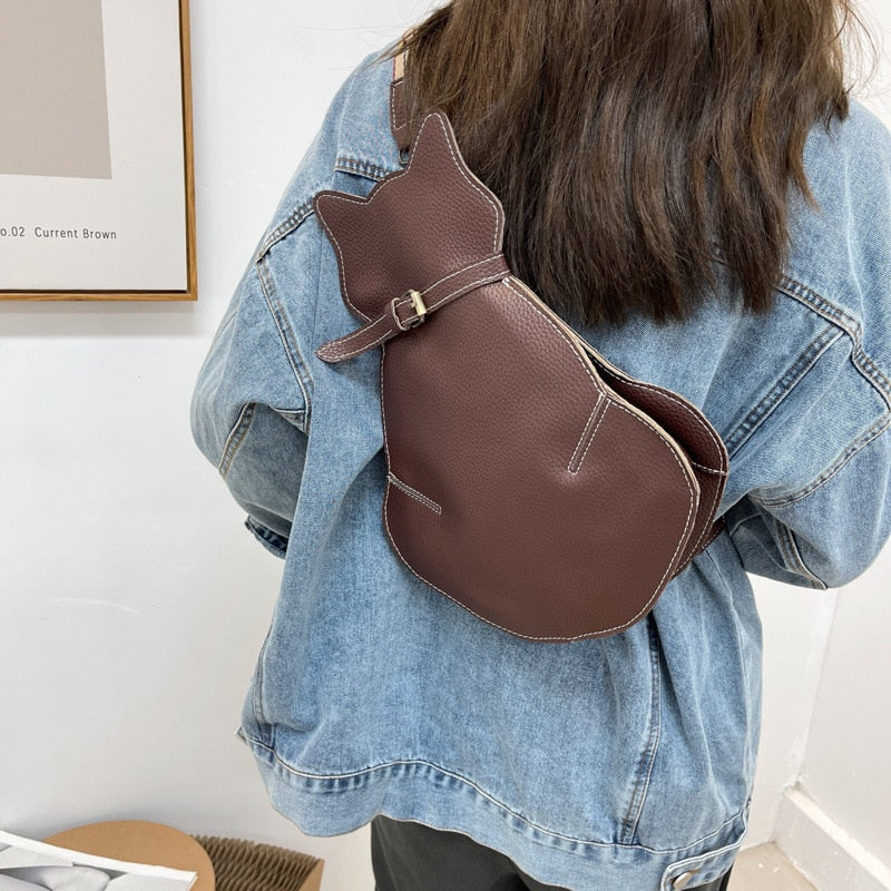 Crossbody Cat Handbag - Cat Handbag