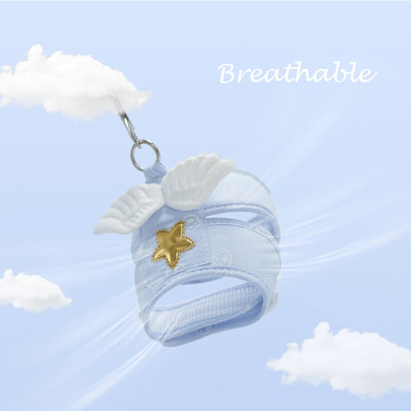 Cute Angel Cat Harness - cat harness leash