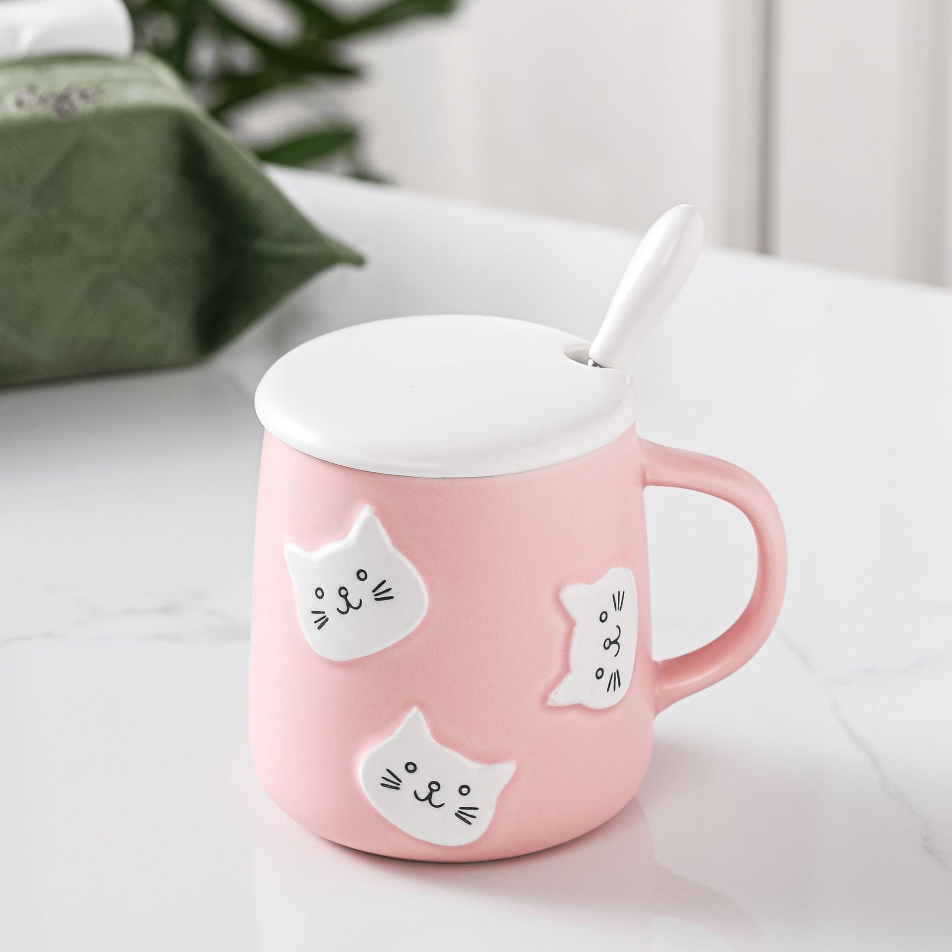Cute Cartoon Cat Mug