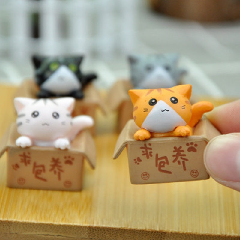 Cute Cat Figurines