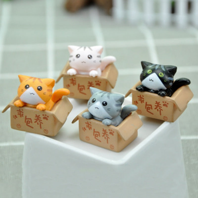 Cute Cat Figurines
