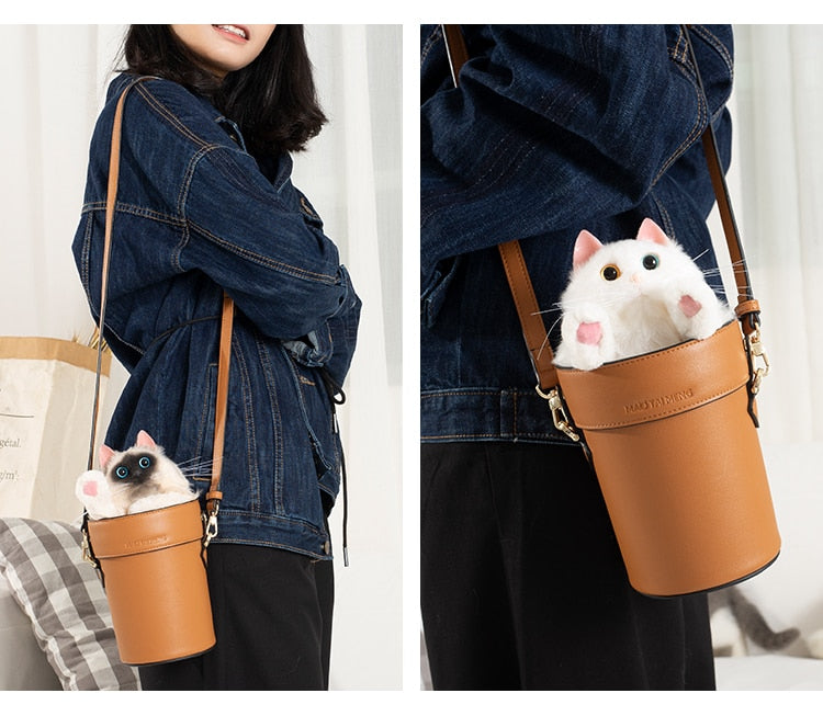 Cute Cat Handbag - Cat Handbag
