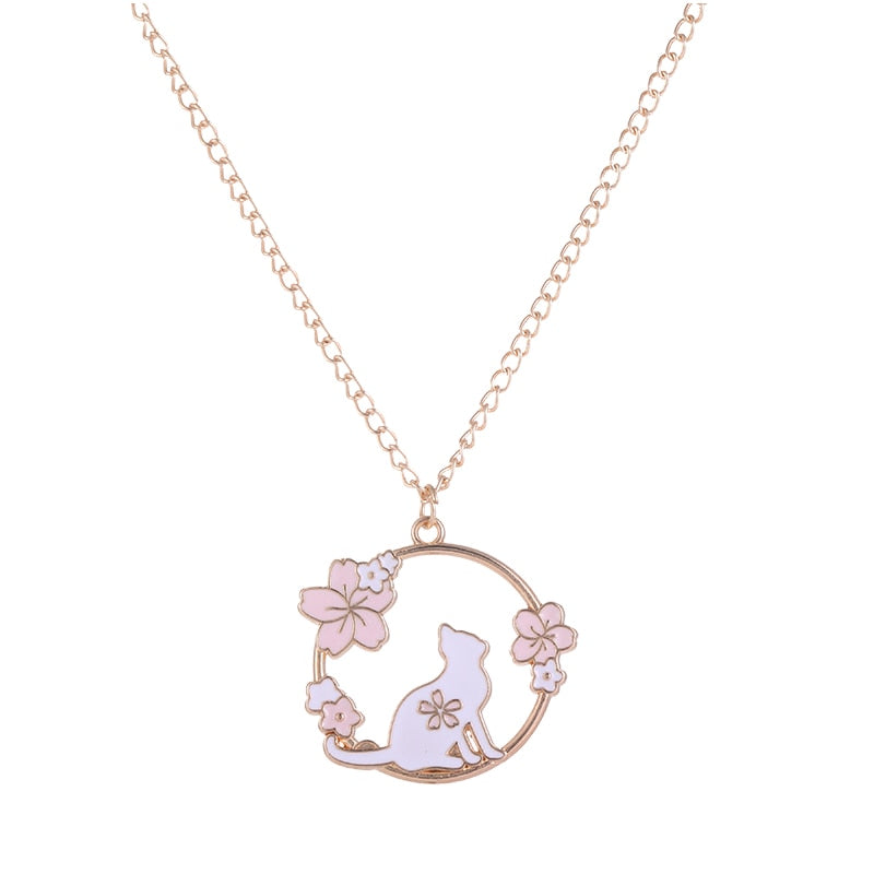 Cute Cat Necklace - Cat necklace