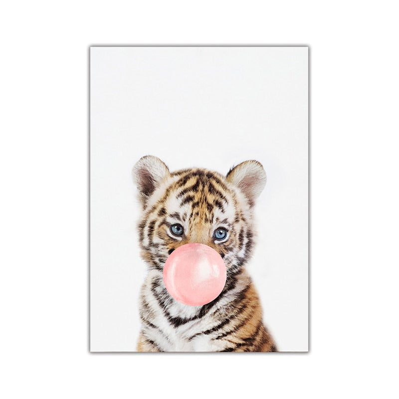 Cute Cat Posters - 13x18cm No Frame / Bubble - Cat poster