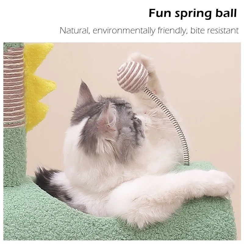 Cute Cat Scratcher Post - Cat scratching post