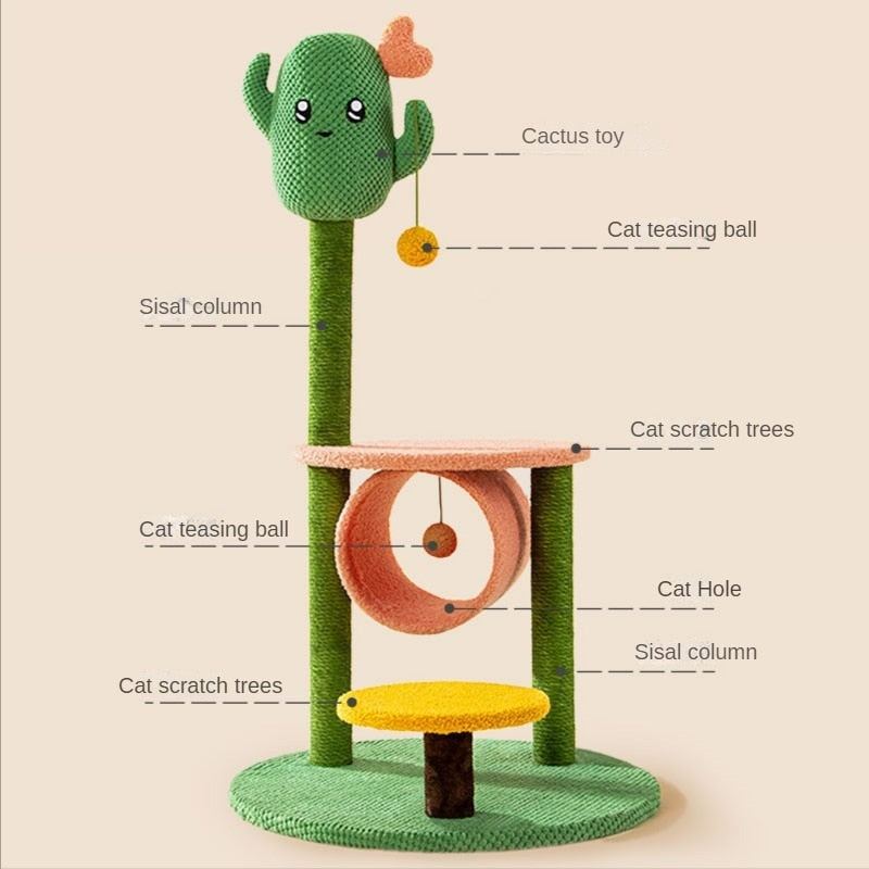 Cute Cat Scratching Post - Cat scratching post