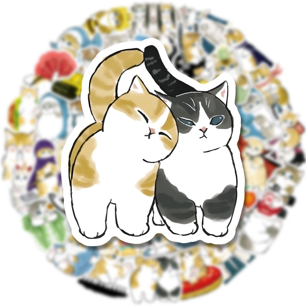 Cute Cat Stickers