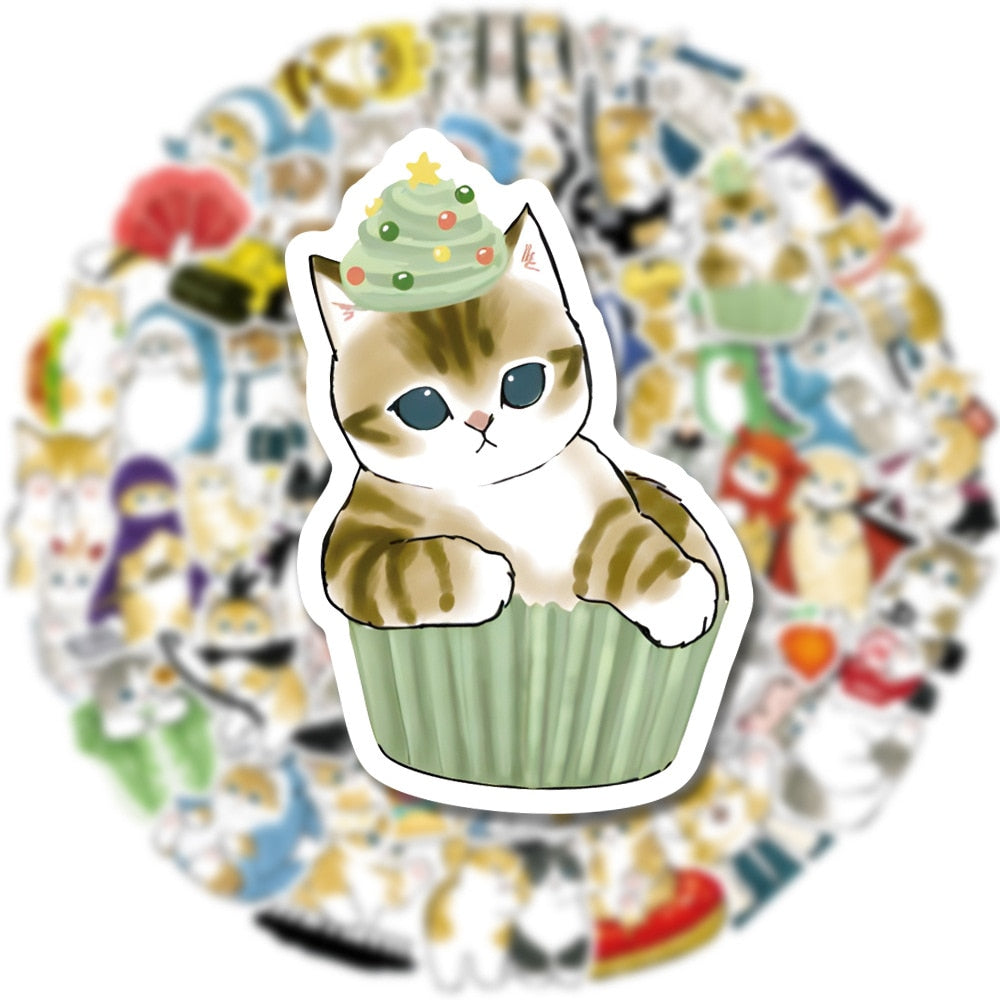 Cute Cat Stickers