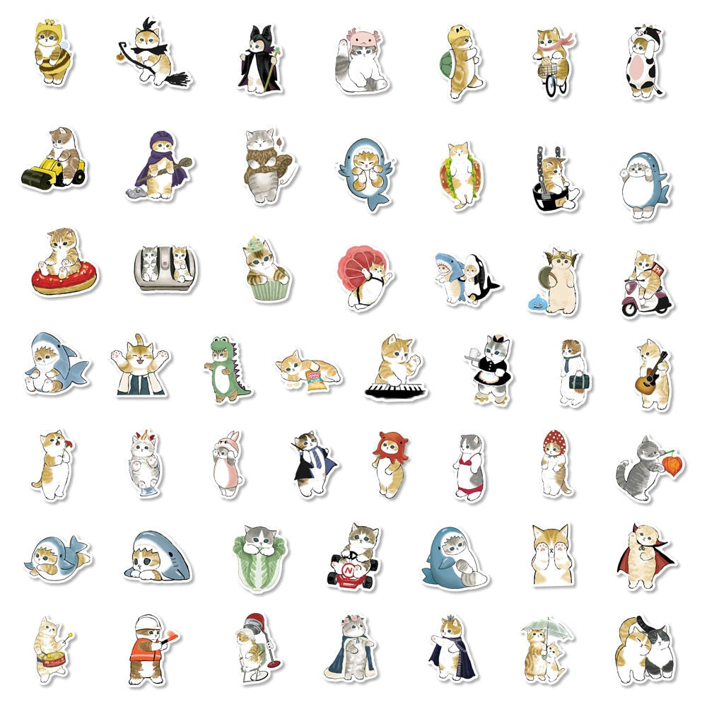 Cute Cat Stickers