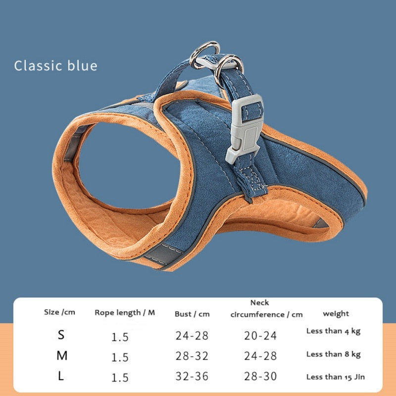 Cute Cat Vest Harness - cat harness leash