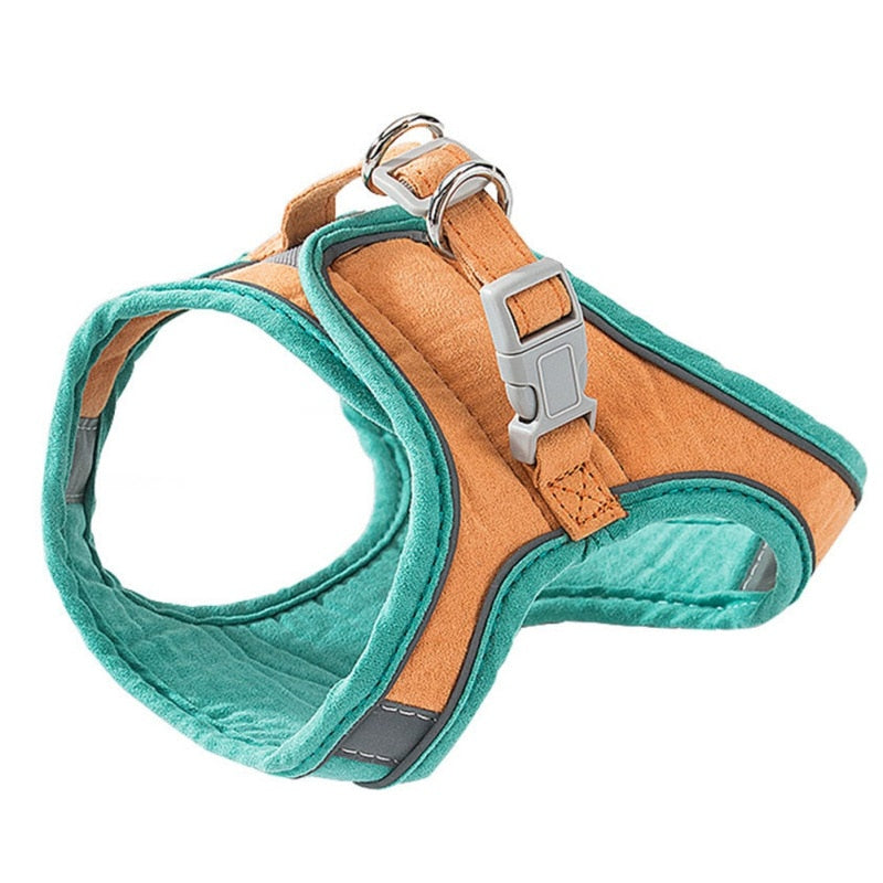 Cute Cat Vest Harness - Orange / S - cat harness leash