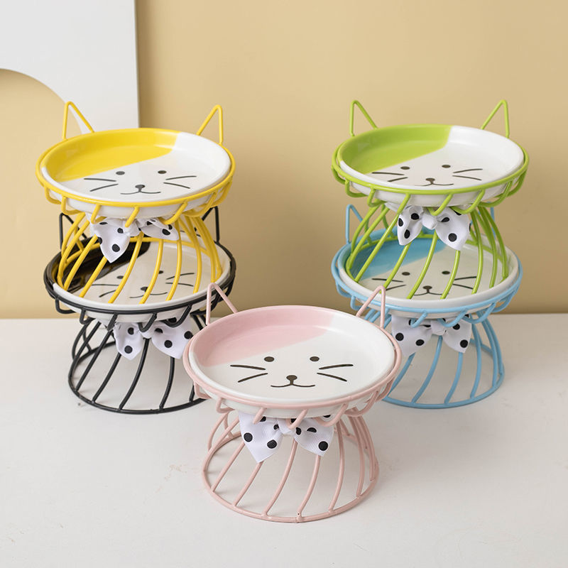 Cute Ceramic Cat Bowl - Cat Bowls