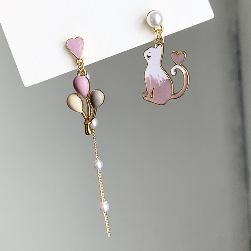 Cute Drop Cat Earrings - Cat earrings