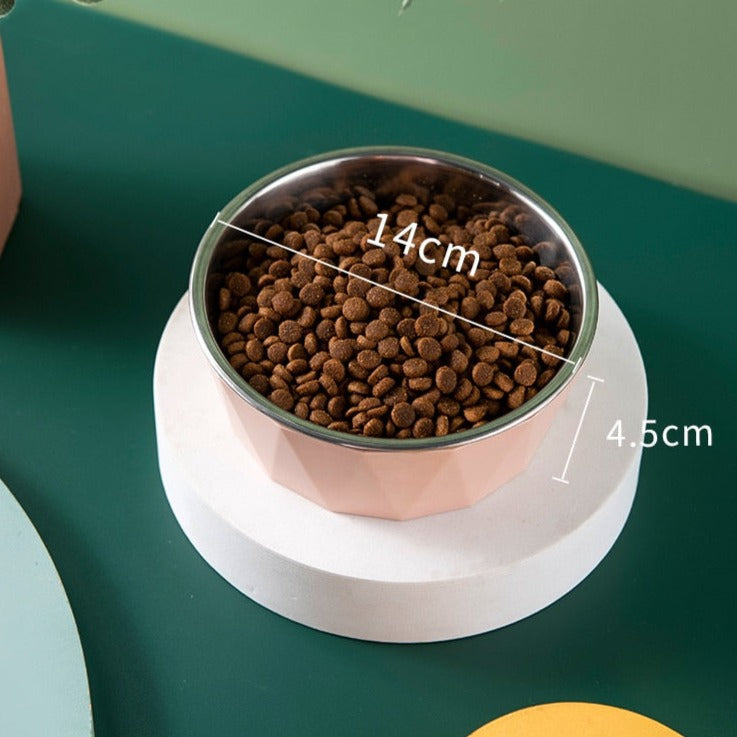 Cute Elevated Cat Bowl - Cat Bowls