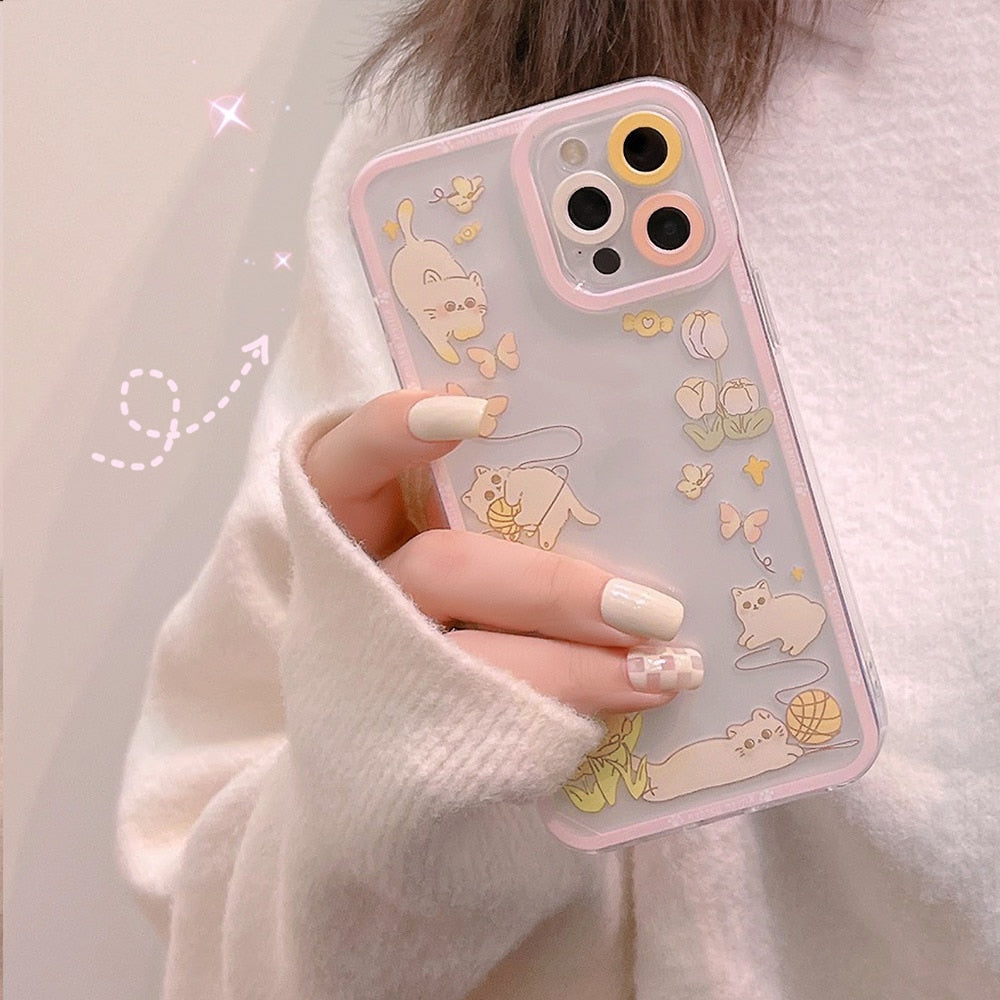 Cute iPhone Cat Phone Case - Cat Phone Case