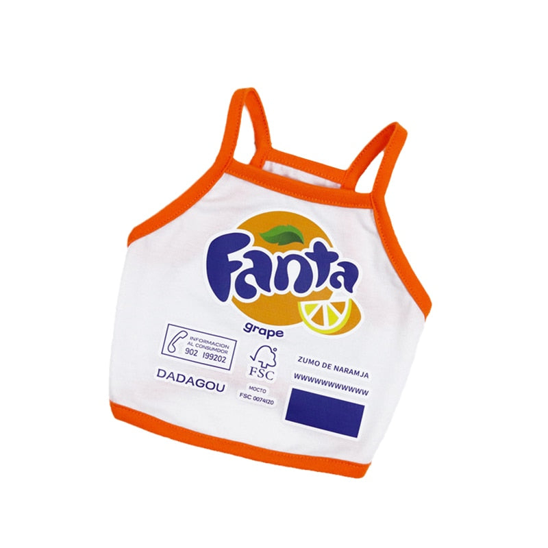 Cute Milk Clothes for Cats - Camisole Orange / S - Clothes