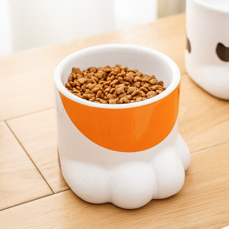 Cute Paw Cat Bowl - Cat Bowls