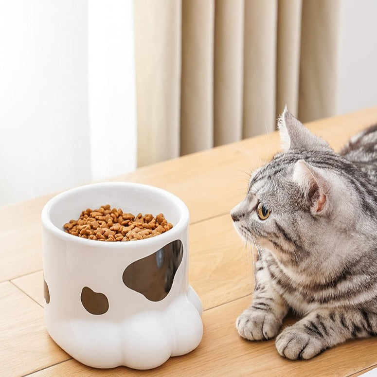 Cute Paw Cat Bowl - Cat Bowls