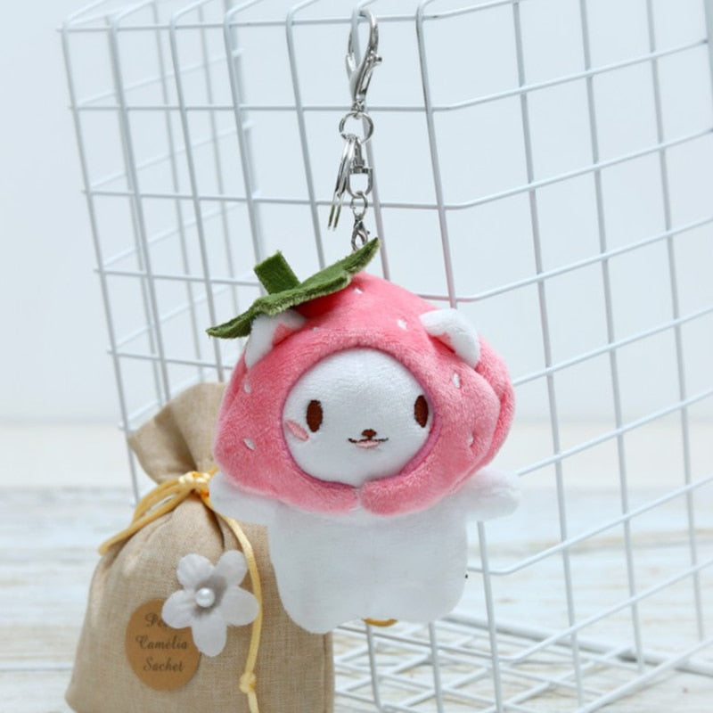 Cute Plush Cat Keychain - Cat Keychains