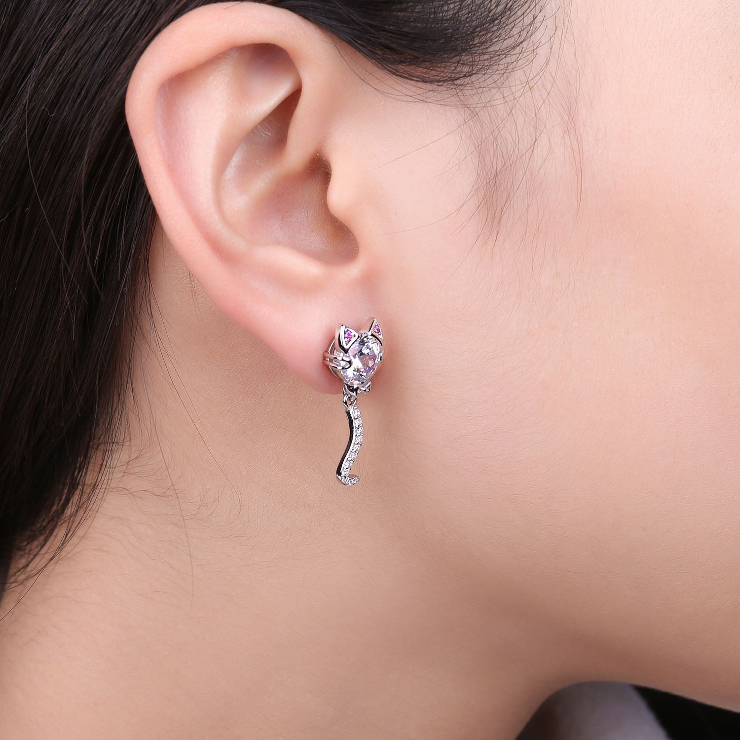 Dangle Cat Earrings - Cat earrings