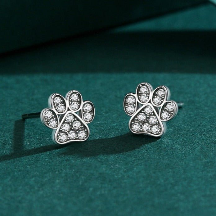 Dangle Paw Cat Earrings - Cat earrings