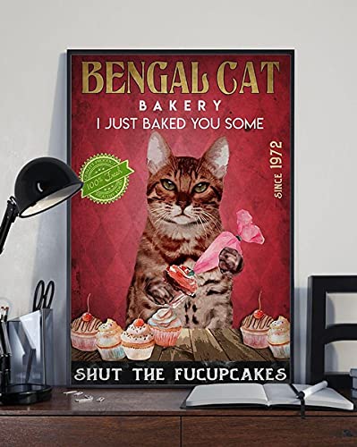 Demotivational Cat Posters - Red / 40x30cm - Cat poster