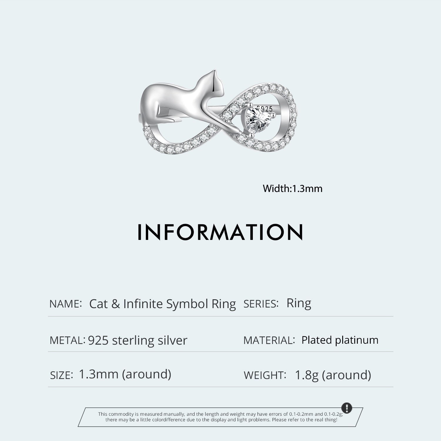 Diamond Cat Ring - cat rings