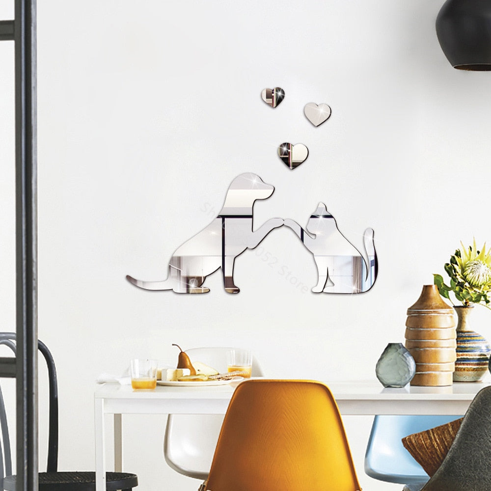 Dog and Cat Wall Art