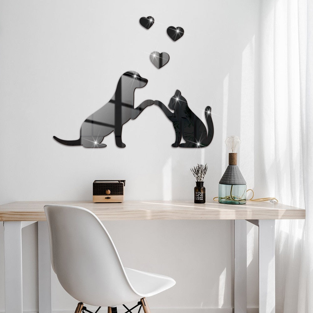 Dog and Cat Wall Art