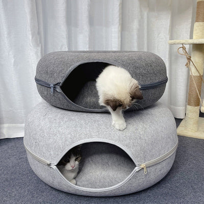 Donut Tunnel Cat Toy - Cat Toys
