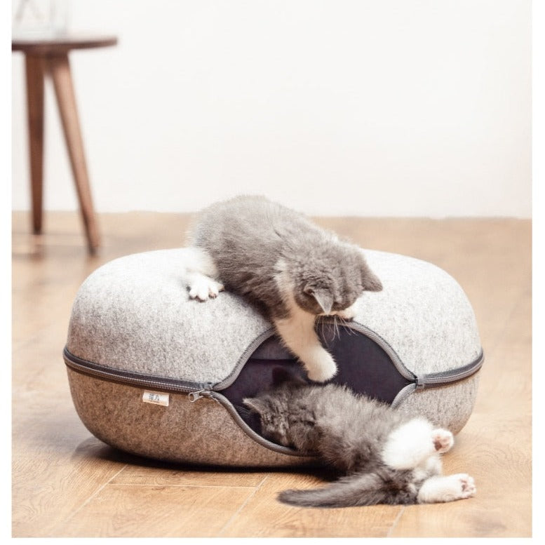 Donut Tunnel Cat Toy - Cat Toys