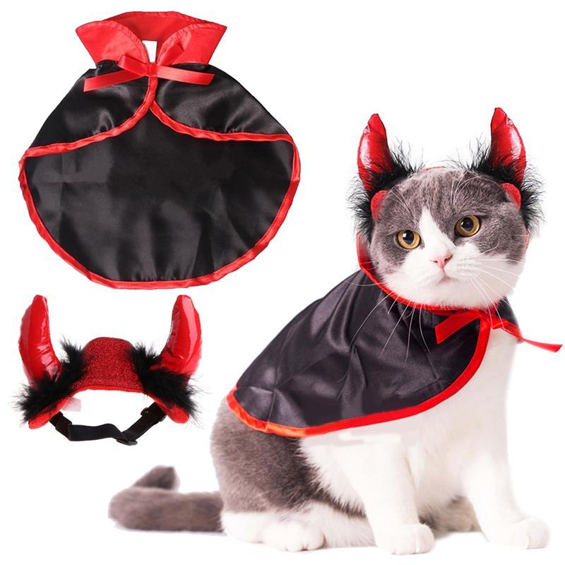 Dracula Costume for Cat